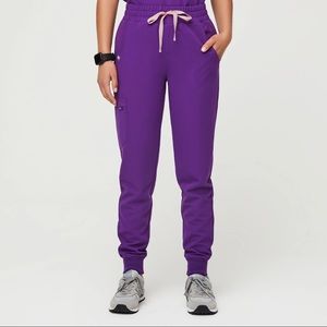 Figs Magic Purple Zamora High-Waisted size Small